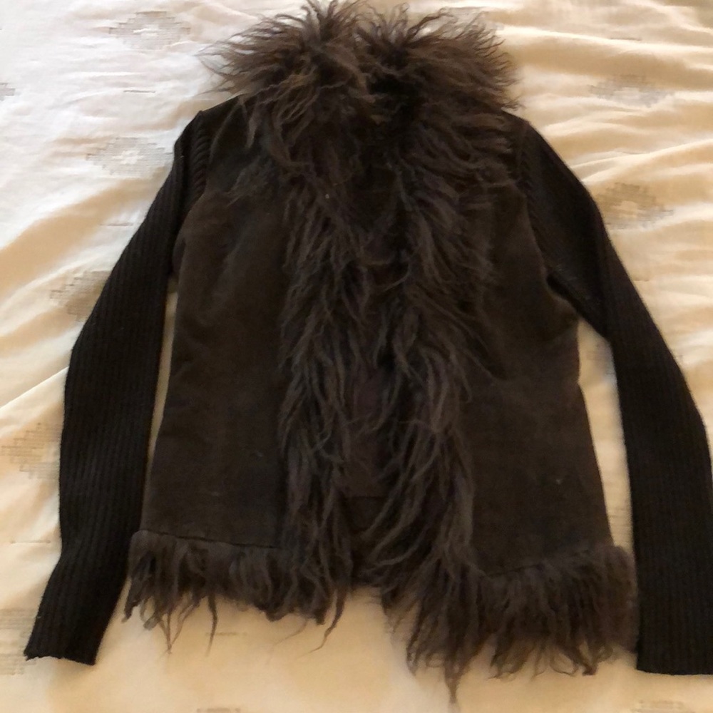 Little brown coat jacket, 70’s style
